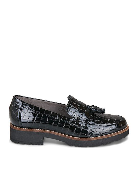 Damen Mokassins in Schwarz Farbe