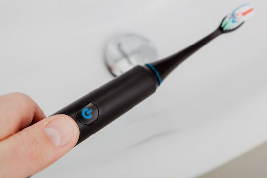 Eldom SD100C Sonic Touthbrush Ηλεκτρική Οδοντόβουρτσα με Χρονομετρητή Μαύρη