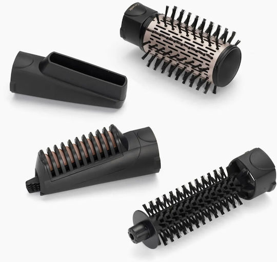 Babyliss Dry, Straighten & Style Ceramică Perie Electrică cu Aer & Cap Rotativ pentru Îndreptare și Bucle 1000W