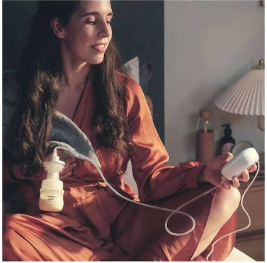 Philips Essential Compact Ηλεκτρικό Μονό Θήλαστρο Διάφανο