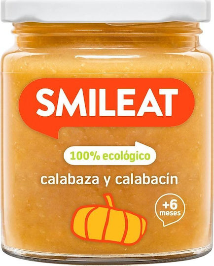 Smileat Βρεφικό Γεύμα Potito Bio Calabaza Calabacin 230gr για 4+ Μηνών