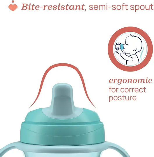 Chicco Cana Educativă din Plastic Bej pentru 6m+ 200ml