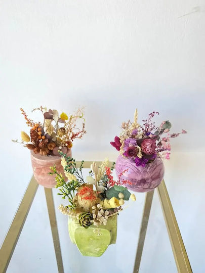 Vază Decorativă Flori Artificiale Seria A620 17x5.5x9 Cm 30332