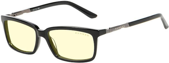 Gunnar Haus Onyx Blue Light Blocking Glasses in Negru Color