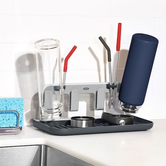 OXO Стойка за сушене за Бебешки бутилки Сив Oxo Water Bottle 1бр
