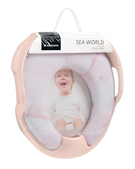 Kikka Boo Παιδικό Κάθισμα Τουαλέτας Sea World Starfish Ροζ