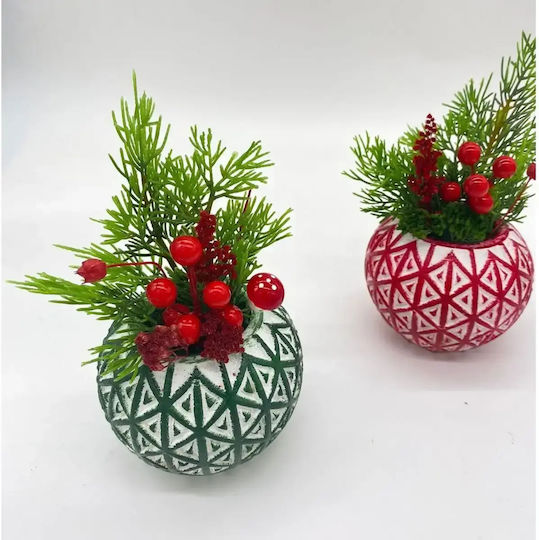 Ghiveci Decorativ Flori Artificiale Seria A620 17x5.5x9 Cm 30373