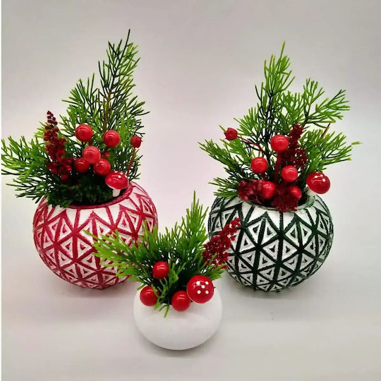 Ghiveci Decorativ Flori Artificiale Seria A620 17x5.5x9 Cm 30373