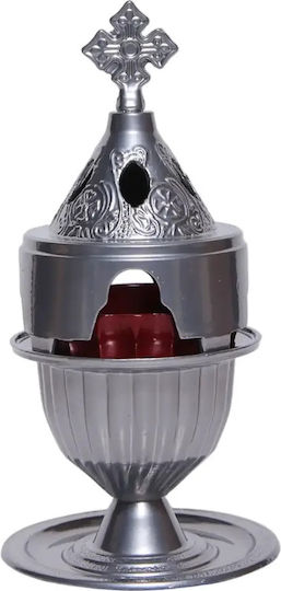 Metallisches Klassisches Vigilölampen Metallisches Glas 1 Stück Grau