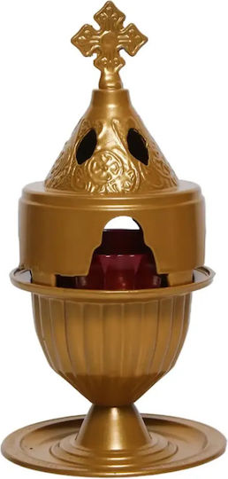 Metallisches Klassisches Vigilölampen Metallisches Glas 1 Stück Gold Antike
