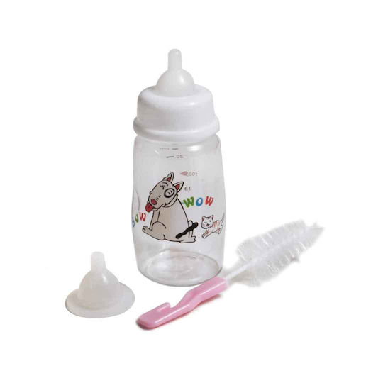 Record Plastic Baby Bottle for Dog & Cat 140ml