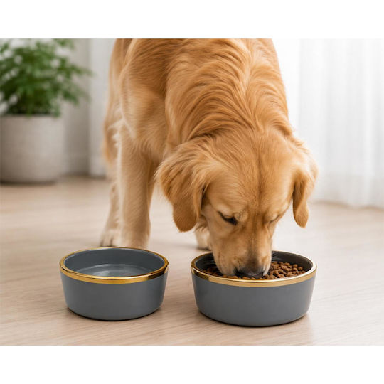 Keramik Futter- & Trinknapf für Hund & Katze 750ml 13cm