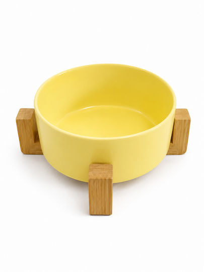 Denik Pets Ceramic Food & Water Bowl for Dog & Cat