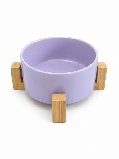 Denik Pets Ceramic Food & Water Bowl for Dog & Cat