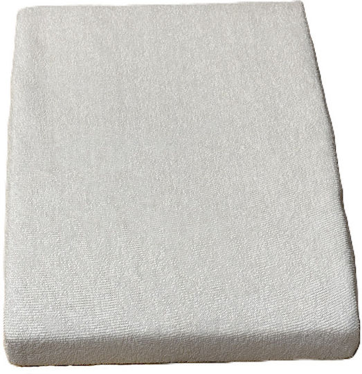 King Size Schutzbezug mit Ausgestattet Weiß 180x200+25cm