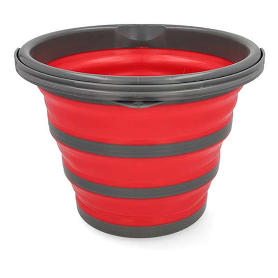 Dirt Devil Folding Cleaning Bucket 32x25.5cm Capacity 10lt Red