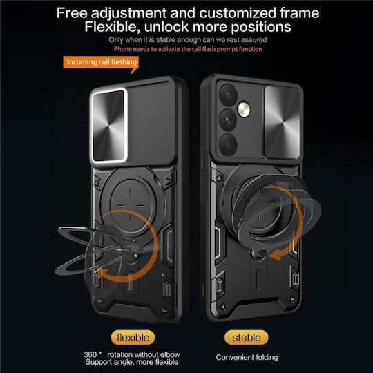 Carcasă Nothing Phone 3a Lite Skyddar Innovation Camguard Pro Set Protecție Cameră Magnetic Inel Autocolant Albastru
