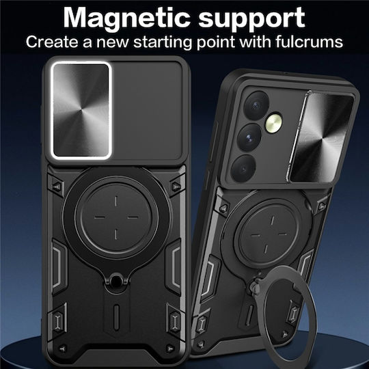 Carcasă Nothing Phone 3a Lite Skyddar Innovation Camguard Pro Set Protecție Cameră Magnetic Inel Autocolant Albastru