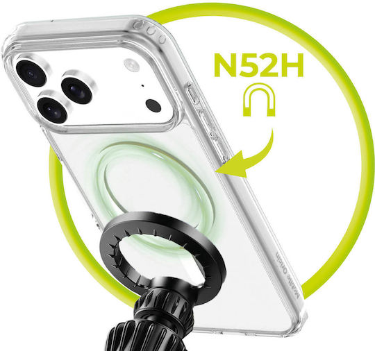 Mobile Origin Umschlag Rückseite Silikon 1.5mm Transparent (iPhone 17 Pro Max)