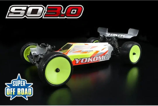 Yokomo Mașină Teleghidată Buggy 2WD Gri