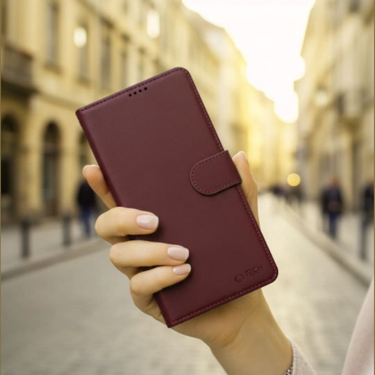 Tech-Protect Wallet Σιλικόνης Μπορντό (Galaxy S26 Ultra)