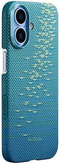 Pitaka Back Cover Aramid Fiber / Πλαστικό 1mm Μπλε (iPhone 17)