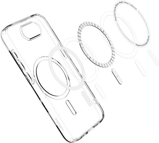 Spigen Crystal Flex (MagFit) Back Cover Silicon Transparent (iPhone 17e / 16e)