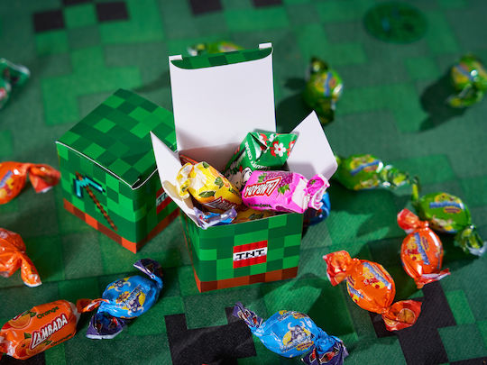 Pixels Guest Favor Gift Box 6 Pieces