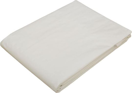 vidaXL Waterproof Tarpaulin 180gr/m² 6x6m Light Type White