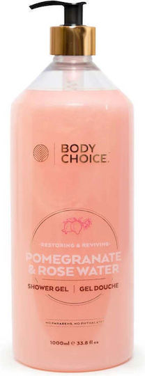 Body Choice Feuchtigkeitsspendendes Schaumbad mit Duft Granatapfel 1000ml