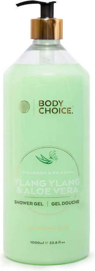 Body Choice Gel de duș relaxant cu miros de lavandă 1000ml