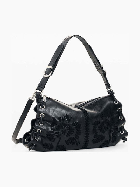 Damen Handtasche Schulter Schwarze