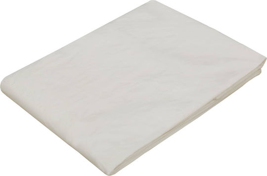 vidaXL Αδιάβροχος Μουσαμάς 90gr/m² 12x8μ. Ελαφρού Τύπου Λευκός