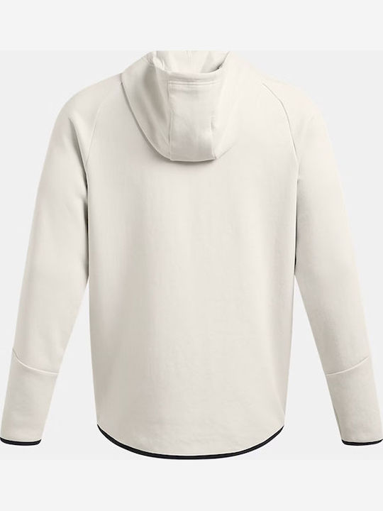 Ua Unstoppable Hooded Cardigan White