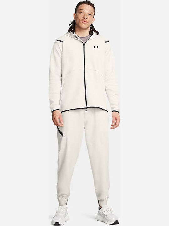 Ua Unstoppable Hooded Cardigan White
