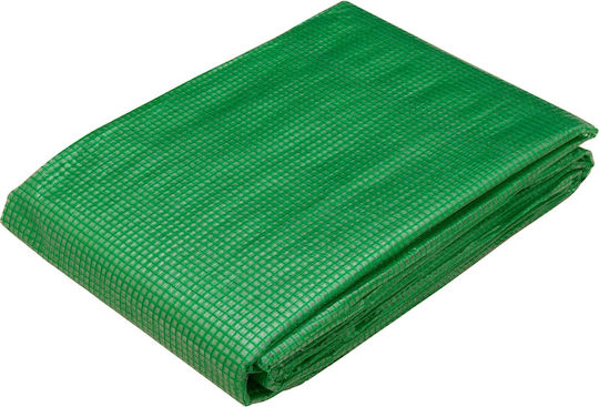 vidaXL Runder Wasserdichter Planen 260gr/m² mit Durchmesser 2m Hohe Beanspruchung Grüner