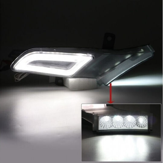 Комплект Предни LED Фарове с Мигач Porsche Cayenne 7l5949102f