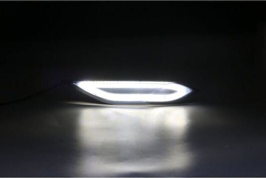 Set Front Led Lights Tinted Indicators Porsche Cayenne 95863110200