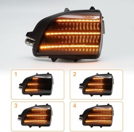 Флаш LED Тъмни Динамични Волво XC70 III XC90 Фейслифт 31111813