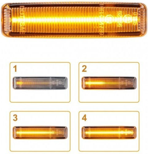 Dynamische Blitzlicht LED BMW Serie 5 Limousine Kombi 63148360589