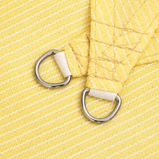 vidaXL Dreieck Sonnensegel Beige Mit Hoop 3m 160gr/m²