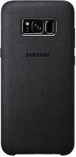 Samsung Alcantara Cover Back Cover Δερματίνης Μαύρο (Galaxy Note 8)