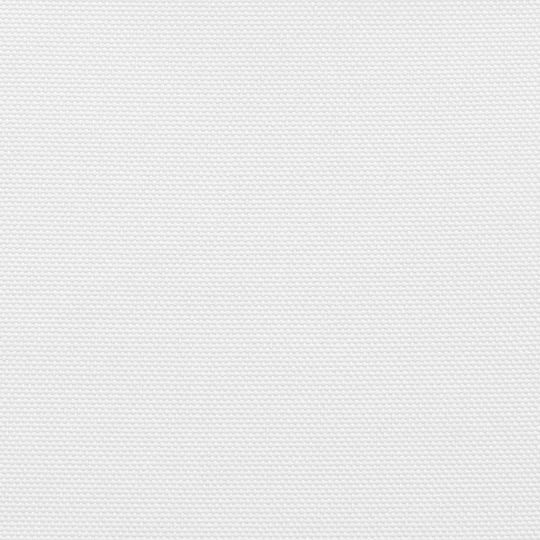 vidaXL Dreieck Sonnensegel Weiß Mit Hoop & mit PU-Beschichtung 4x5x6.4m hergestellt aus Oxford-Gewebe