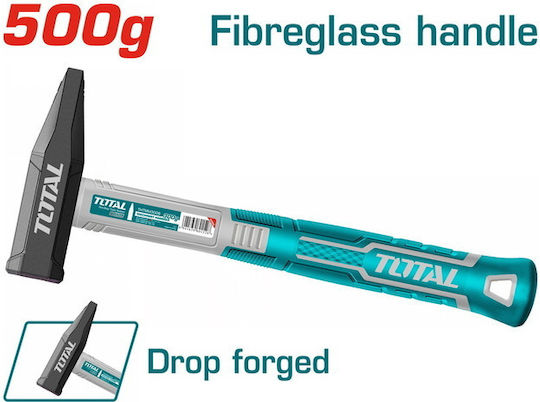 Total Hammer 500gr mit Fiberglass Griff THTMH5006