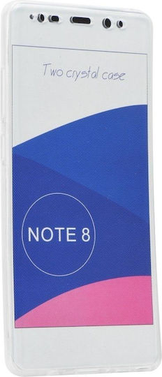 Front/Back 360 Vollschutz Silikon 0.3mm Transparent (Galaxy Note 8)