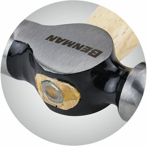 Benman Hammer 680gr mit Holzgriff Ballas 77424