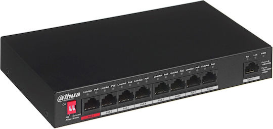 Dahua PFS3009-8ET-96 Switch на CCTV Системи Черен PFS3009-8ET1GT-96