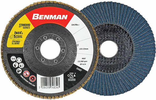Benman Grinding Disc Metal 115mm Winged P36