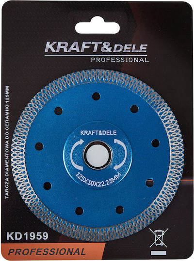 Diamond Disc Tiles Ceramics 125mm Kd1959 Kraft&dele