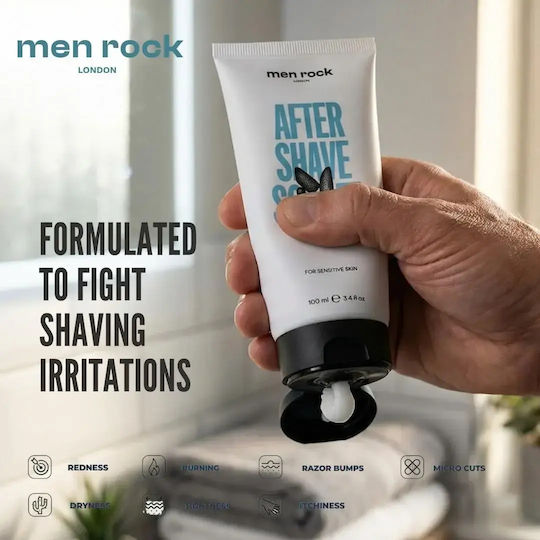 Men Rock After Shave Balm για Ευαίσθητες Επιδερμίδες 100ml
